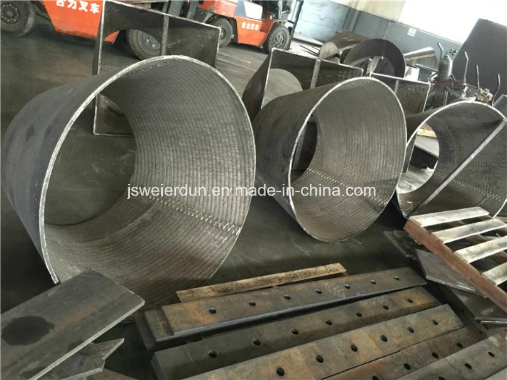 Comprehensive Steel Plate Overlay Composite Chromium Carbide Overlay Cco Wear Resistant Pipe