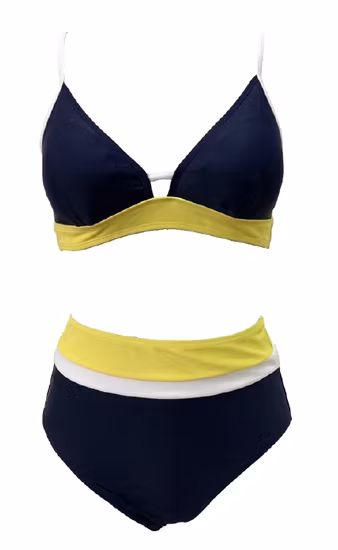 Casual luxo uma duas peças brilhante push up metálico glitter maiô traje de natação mulher beachwear